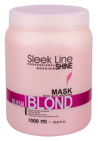 Maska do włosów Stapiz Sleek Line Blush Blond 1000 ml