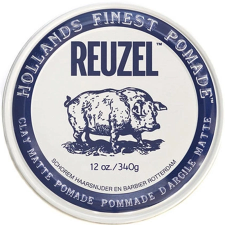 Reuzel Clay Matująca Pomada do Włosów 340 g
