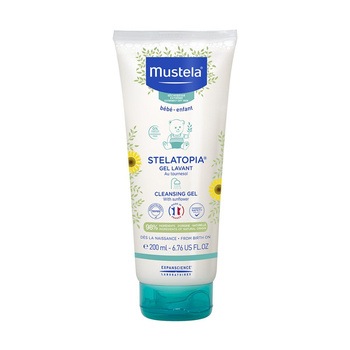 Mustela Bebe Stelatopia Cleansing Gel Żel pod Prysznic 200 ml