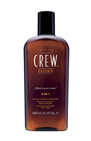 American Crew 3in1 Żel Szampon i Odżywka 450 ml