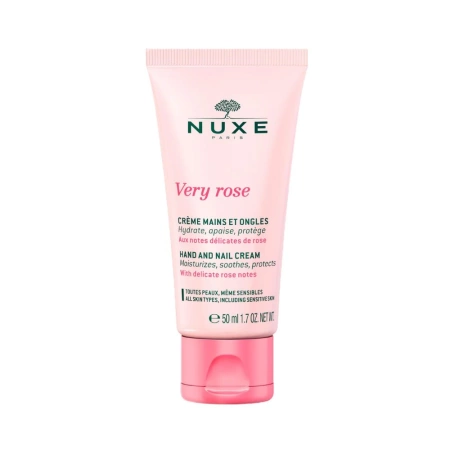 Nuxe Very Rose Hand And Nail Cream Krem do Rąk i Paznokci 50 ml