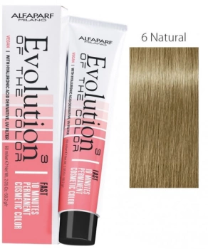 Alfaparfm Evolution of The Color Farba do Włosów 6 Natural 60 ml