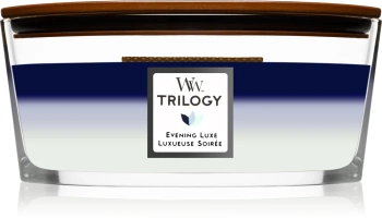 WoodWick Trilogy Evening Luxe Świeca Zapachowa Elipsa 453,6 g