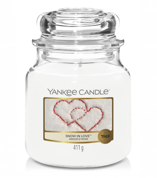 Yankee Candle Snow in Love Świeca Zapachowa 411 g