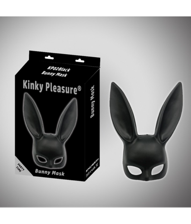 Power Escorts Maska - Bunny Mask Black