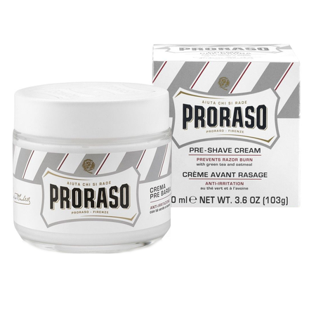 
Preparat przed goleniem PRORASO White Pre-Shaving Cream 100 ml