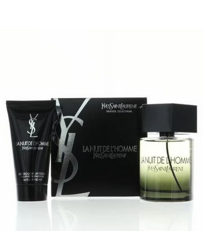 Yves Saint Laurent La Nuit de L'Homme Woda Toaletowa 100 ml + Żel pod Prysznic 50 ml Zestaw