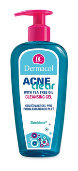 Dermacol AcneClear Make-Up Removal & Cleansing Gel Żel Oczyszczający do Twarzy 200 ml