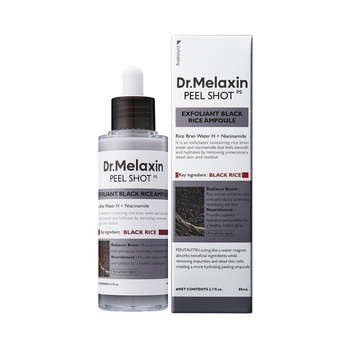 Dr.Melaxin Peel Shot Exfoliant Black Rice Ampoule Ampułka Złuszczająca 80 ml