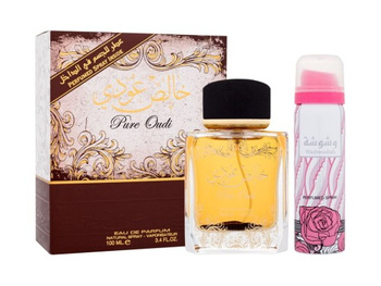 Lattafa Pure Oudi Woda Perfumowana 100 ml + Deospray 50 ml Zestaw