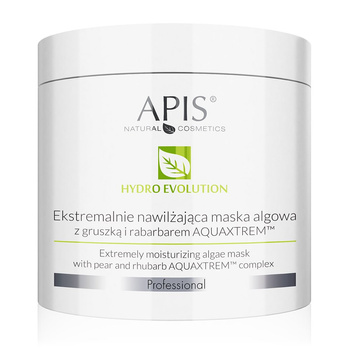 APIS_Hydro Evolution Moisturizing Algae Mask ekstremalnie nawilżająca maska algowa z gruszką i rabarbarem 200g
