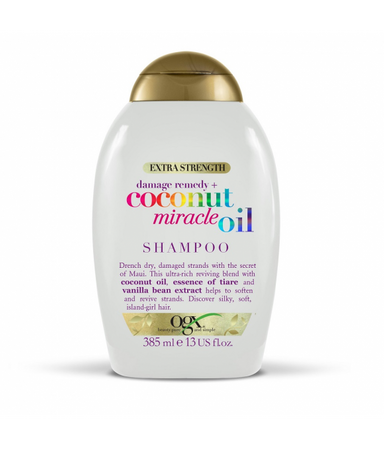 Organix Damage Remedy + Coconut Miracle Oil Shampoo szampon do włosów suchych i zniszczonych 385ml