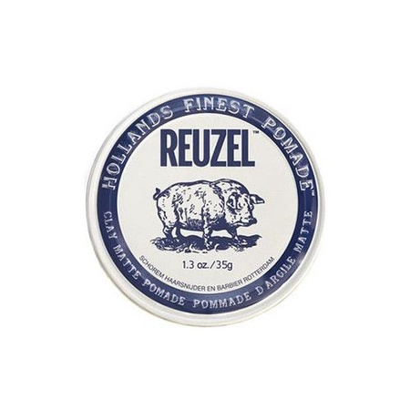 Reuzel Hollands Finest Pomade Clay Matte Matująca Glinka do Włosów 35 g
