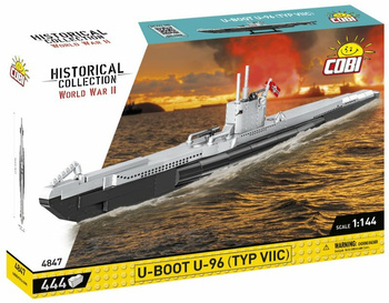 Cobi Historical Colletion World War II Okręty Podwodny U-BOOT U-96