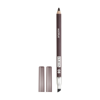 Pupa Multiplay Eye Pencil With Shading Sponge Triple Purpose Eye Pencil Basic Brun 1,2g