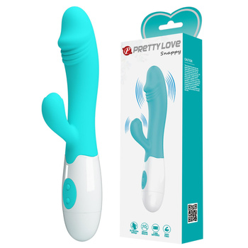 Pretty Love Snappy Light Blue Wibrator Punktu G i Łechtaczki
