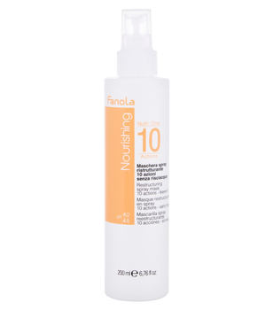 Fanola Nourishing Restructuring  Maska w Sprayu do Włosów Suchych i Łamliwych 200 ml