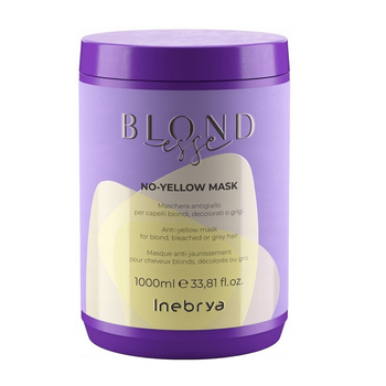 Inebrya Blondesse No-Yellow Mask Maska do Włosów 1000 ml