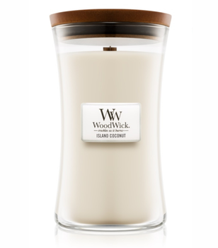 WoodWick Island Coconut Świeca Zapachowa 609 g