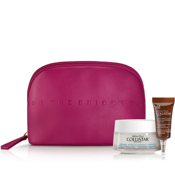 Collistar Pure Actives Hyaluronic Acid + Ceramides Aquagel Zestaw Kosmetyków + Kosmetyczka