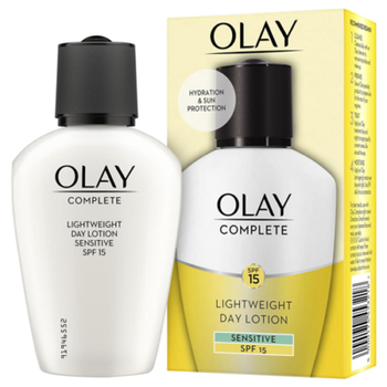 Olay Complete Lightweight Day Lotion Sensitive SPF15 Krem na Dzień do Twarzy 100 ml