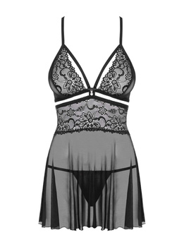 Obsessive Zmysłowa Koszulka + Stringi S/M