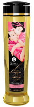 Shunga Erotic Masage Oil Aphrodisia Rose Petals Olejek do Masażu 240 ml