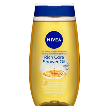Nivea Rich Care Shower Oil Olejek pod Prysznic 200 ml