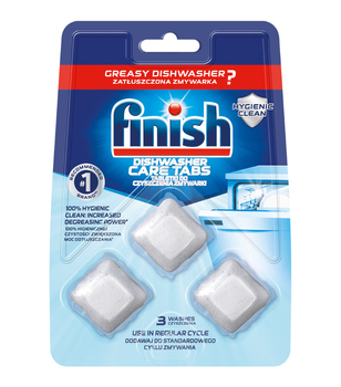 Finish Dishwasher Cleaner Kapsułki do Czyszczenia Zmywarek 3szt