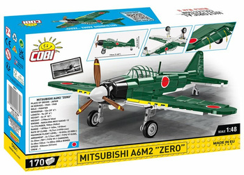 Cobi 5861-HC Samolot Hc Wwii Mitsubishi A6M2 "Zero" Klocki