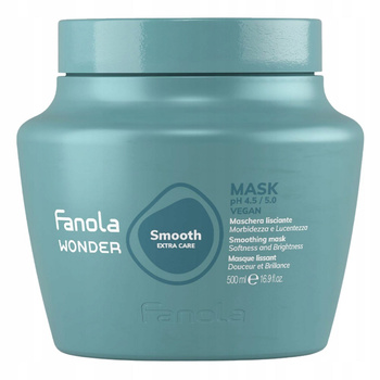 Fanola Wonder Smooth Extra Care Maska Wygładzająca do Włosów 500 ml
