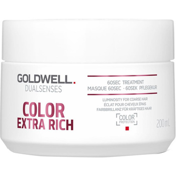 GOLDWELL_Dualsenses Color Extra Rich 60s Treatment nabłyszczająca maska do włosów farbowanych 200ml