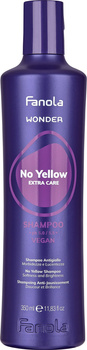 Fanola Wonder No Yellow Szampon Neutralizujący Kolor do Włosów Blond 350 ml