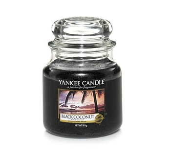 Yankee Candle Black Coconut Świeca Zapachowa 411 g