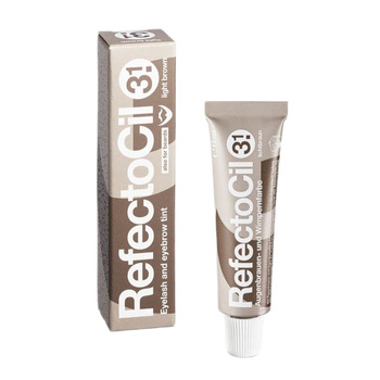 RefectoCil Eyelash And Eyebrow Tint Żelowa Henna do Brwi i Rzęs 1 Light Brown 15 ml