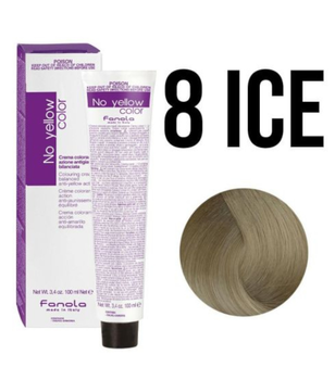 Fanola No Yellow Color Farba do Włosów 8 Ice 100 ml