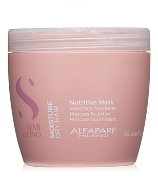 Alfaparf Semi Di Lino Nutritive Mask Maska do Włosów Suchych 500 ml