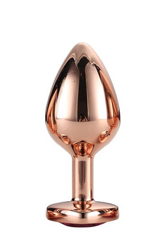Dream Toys Gleaming Love Rose Gold Plug Medium Korek Analny