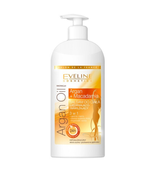 Eveline Cosmetics Argan Oil Argan + Macadamia Balsam do Ciała 3w1 350 ml