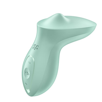 SATISFYER_Exciterrr obrotowy wibrator łechtaczkowy z koralikami Green