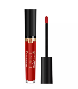 Max Factor Lipfinity Velvet Matte 24HRS Pomadka w Płynie 025 Red Luxury 3,5 ml