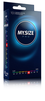 MY.SIZE Pro Condoms Prezerwatywy 60 mm 10 szt