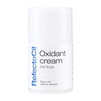 RefectoCil Oxidant Cream Woda Utleniona w Kremie do Brwi i Rzęs 3% 10 vol. 100 ml