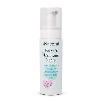 Nacomi Botanic Cleansing Foam Pianka do Mycia Twarzy 150 ml