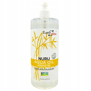 LoveStim Nuru Aqua Oil Żel do Masażu Orientalnego 1 litr