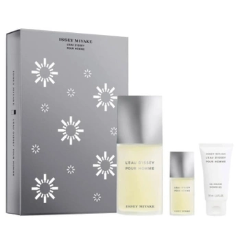 Issey Miyake L'Eau D'Issey Pour Homme Woda Toaletowa 125 ml + EDT 15 ml + Żel 50 ml