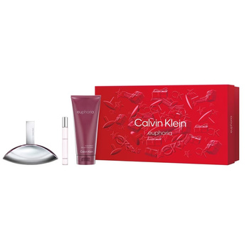 Calvin Klein Euphoria Woda Perfumowana 100 ml + EDP 10 ml + Balsam 200 ml Zestaw